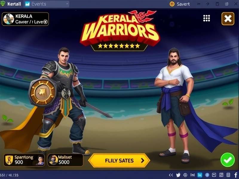 Kerala Warriors Character Showcase
